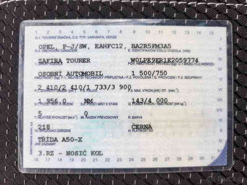 Opel Zafira 2,0   BiTurbo, 195 HP, 1. maj - foto 20