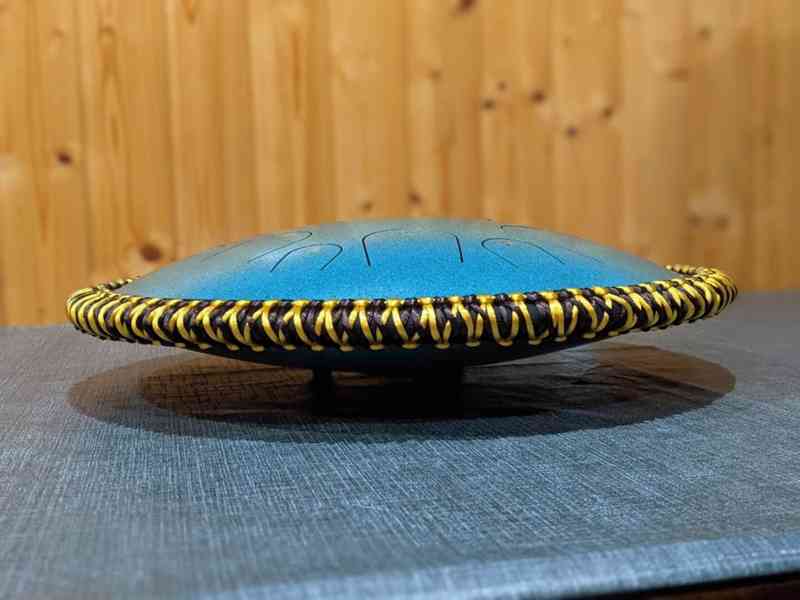 Handpan / spacedrum / tonguedrum 14 tónový s průměrem 38cm - foto 11