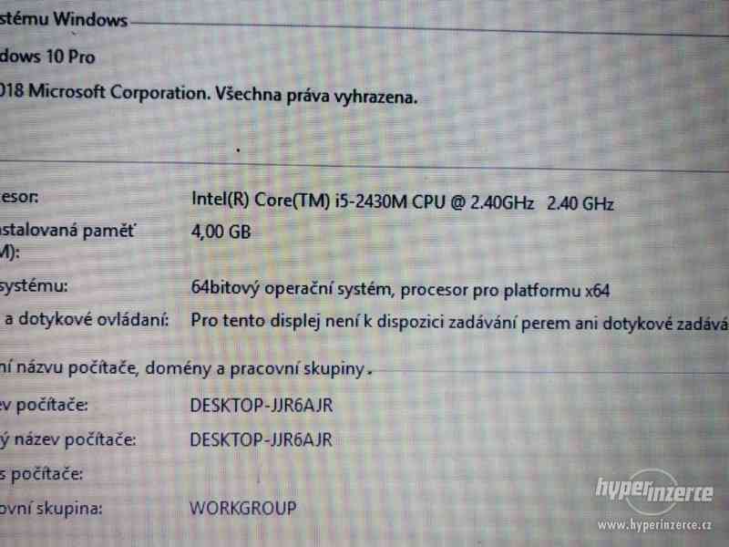 Lenovo Think pad Edge E520 + SSD disk - foto 6