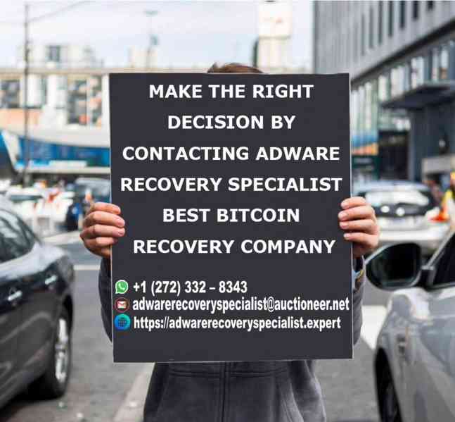 RECOVER SCAMMED CRYPTO HIRE  ADWARE RECOVERY SPECIALIST - foto 3