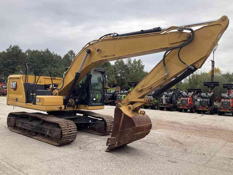 Pásový bagr Caterpillar 320, bagr - foto 3