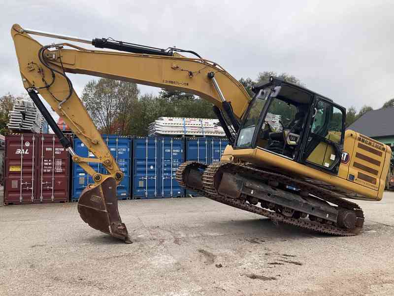 Pásový bagr Caterpillar 320, bagr - foto 4