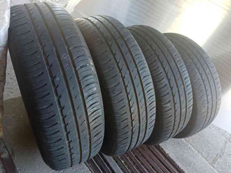 Obutá Alu kola BROCK 15ky 4x100 pneu 85% RENAULT DACIA - foto 4