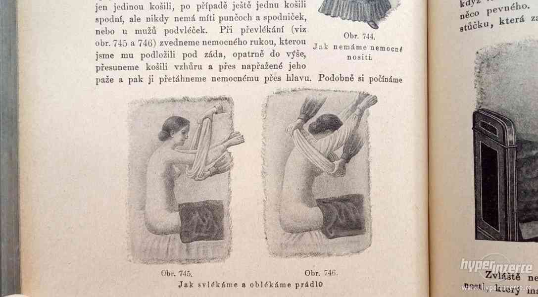 Starožitná lékařská kniha Domácí lékařka, rok 1923 - foto 6