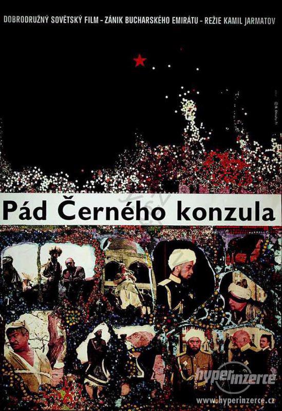 Pád Černého konzula Bedřich Dlouhý film plakát A3 - foto 1