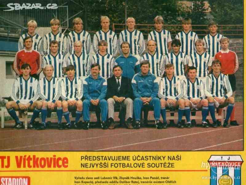 TJ Vítkovice - 1988 - fotbal - foto 1