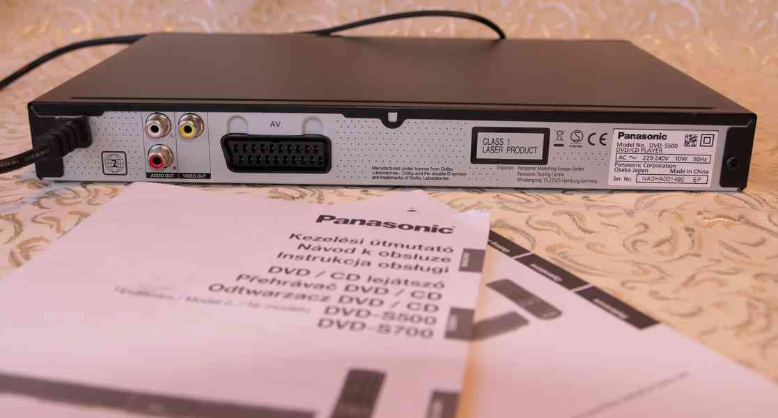 Panasonic DVD - S500 - foto 3