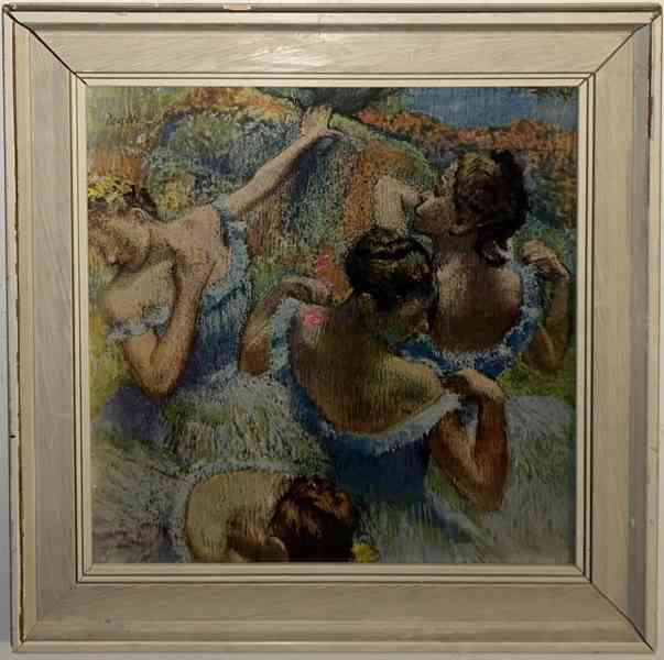 BLUE DANCERS - DEGAS EDGAR - REPRODUKCE - foto 1