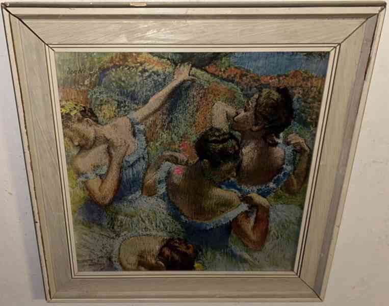 BLUE DANCERS - DEGAS EDGAR - REPRODUKCE - foto 2