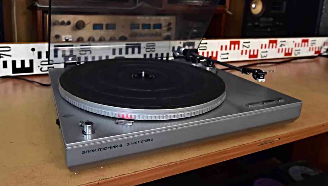 ELEKTRONIKA EP-017 Direct Drive 10kg Gramofon SSSR 1987 - foto 1