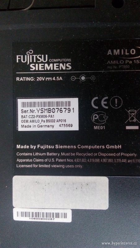 Notebok Fujitsu Siemens Amilo pa 1538 15,4" - foto 5
