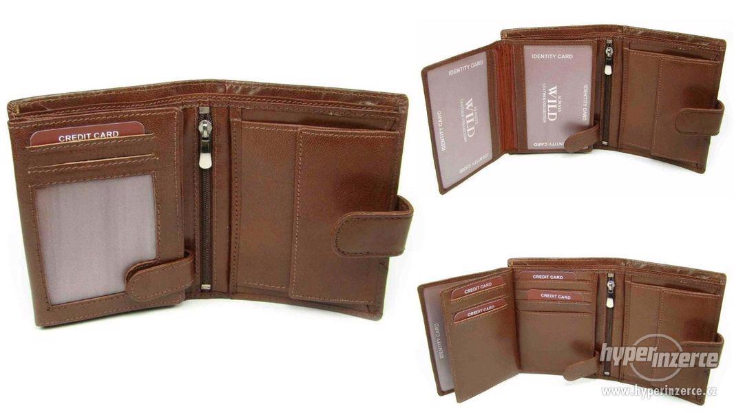 Kožená pánská peněženka s přezkou - foto 2