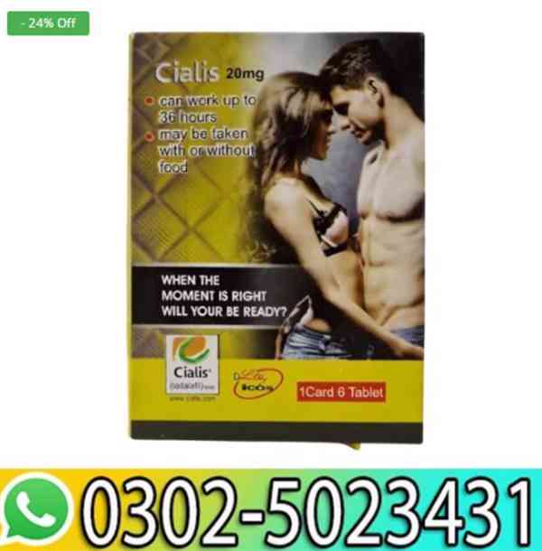 Cialis20Mg 4 Tablets in Pakistan ? 03025023431 #? Shop - foto 2