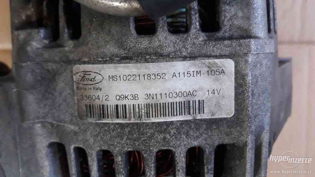 Alternátor Ford Focus C-Max 1.4 1.6 3N1110300AC - foto 9