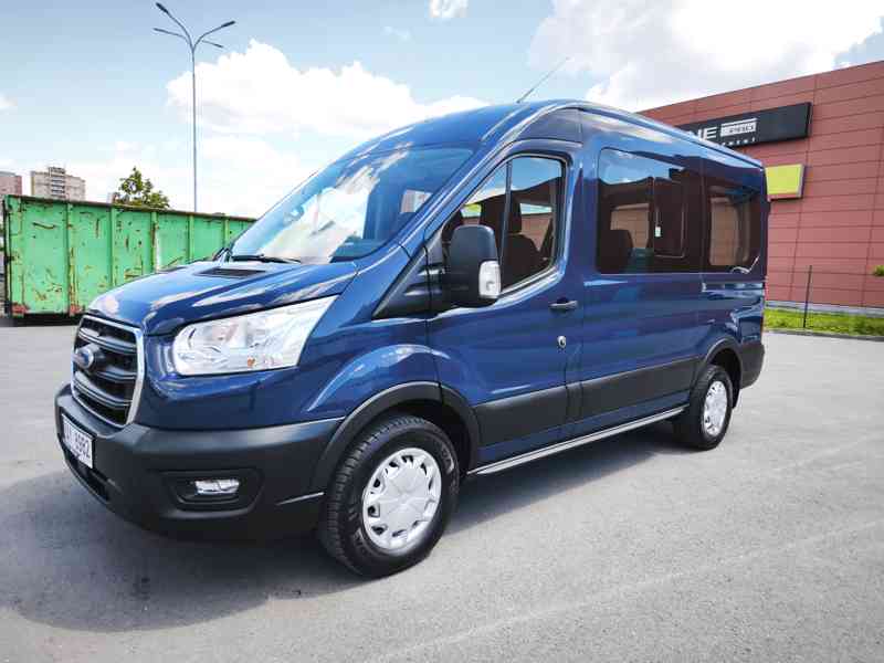 Ford Transit Mhev L2 2.0 TDi Ecoblue 96kw,9-místný,DPH,1.maj