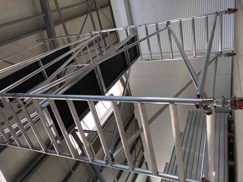 Prodám nové profesionální pojízdné hliníkové lešení Klimatek - foto 5