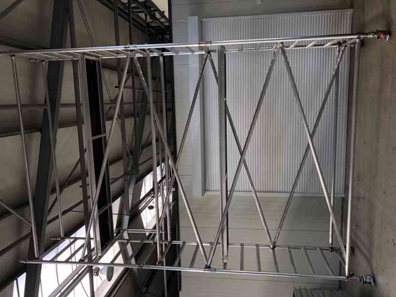 Prodám nové profesionální pojízdné hliníkové lešení Klimatek - foto 4