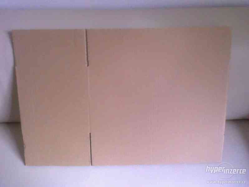 Krabice z hnědé lepenky - foto 1