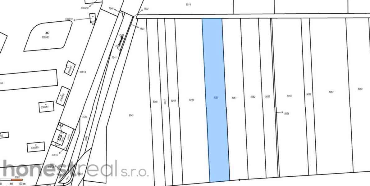 Exkluzivně prodej orné půdy CP 2363 m2, Střelice u Brna - foto 5