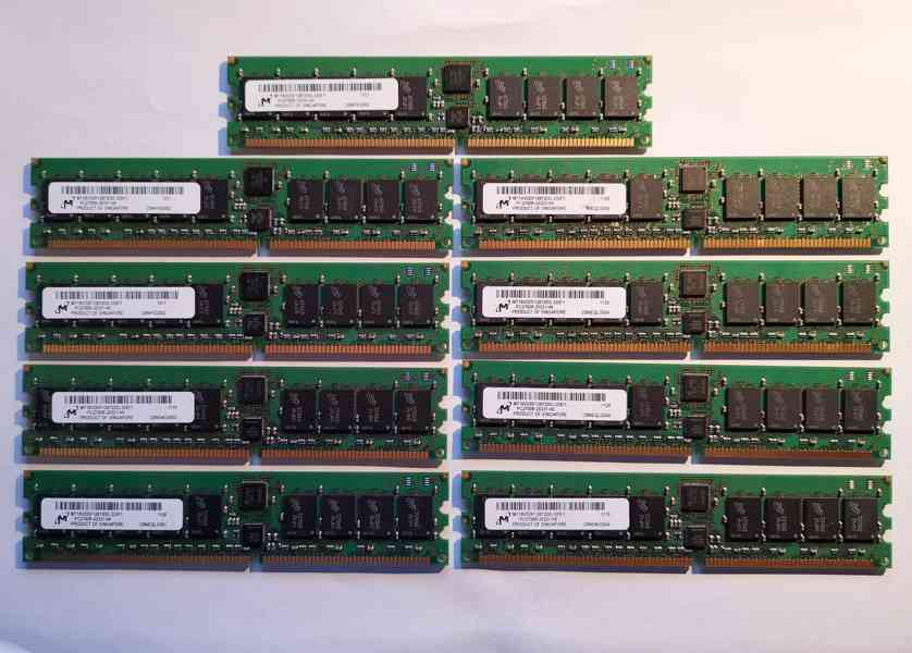 1GB server RAM RDIMM DDR 333MHz PC2700R MICRON ECC Reg