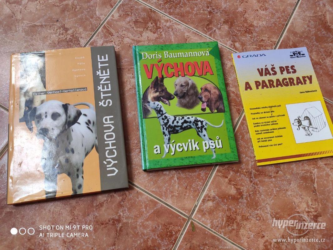 Knihy - o psech (výchova, výcvik, paragrafy) - foto 1