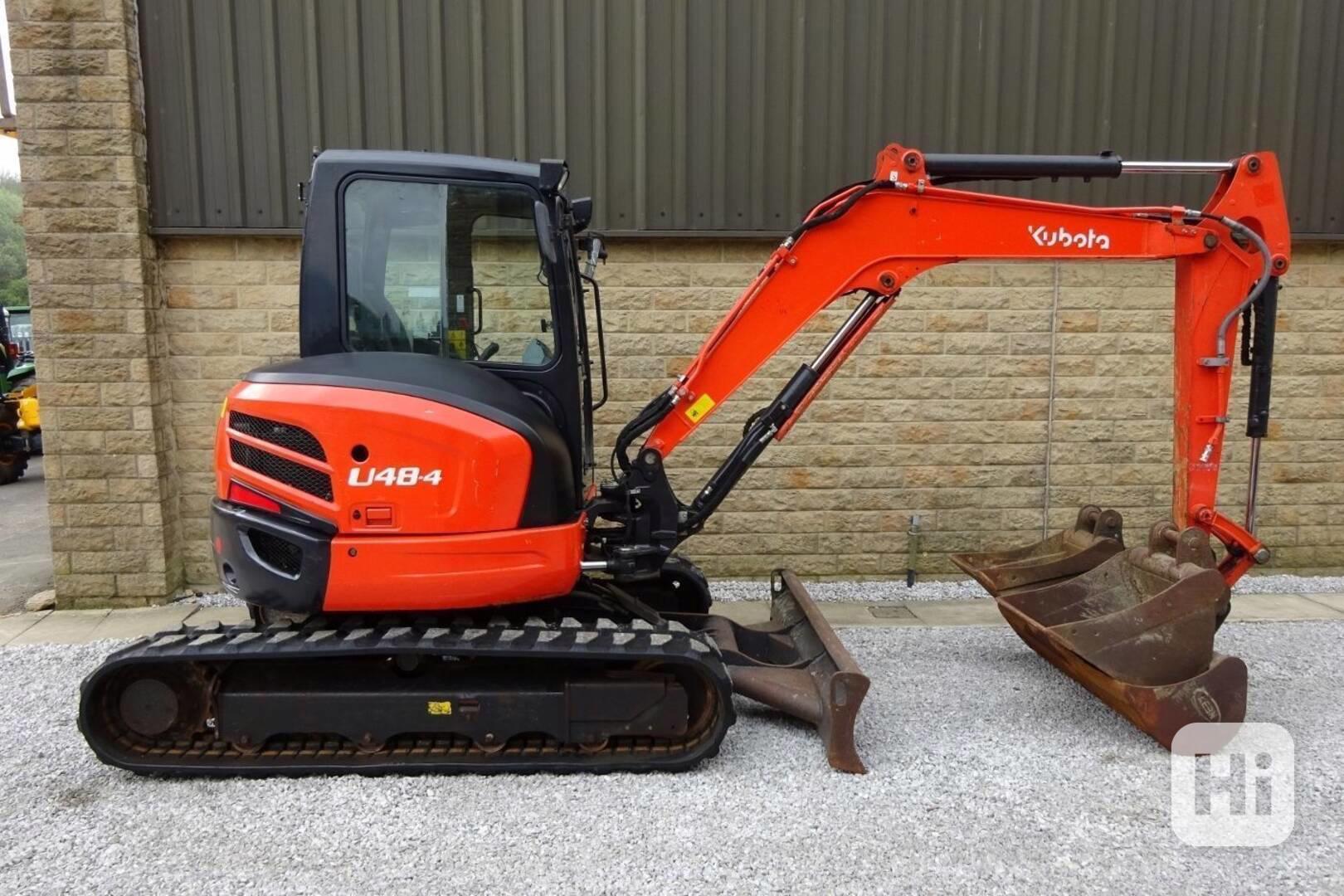  Kubota U48-3 Mini rýpadla - foto 1