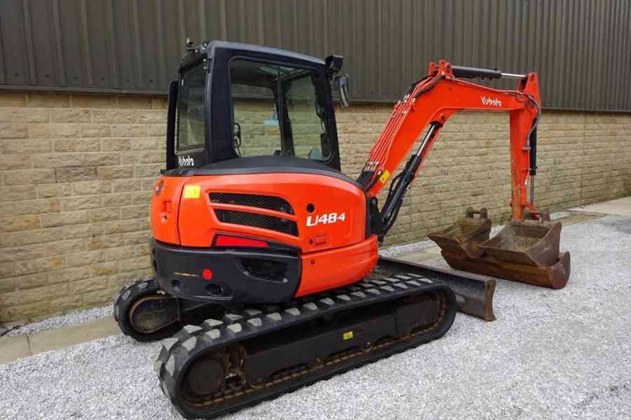  Kubota U48-3 Mini rýpadla - foto 2