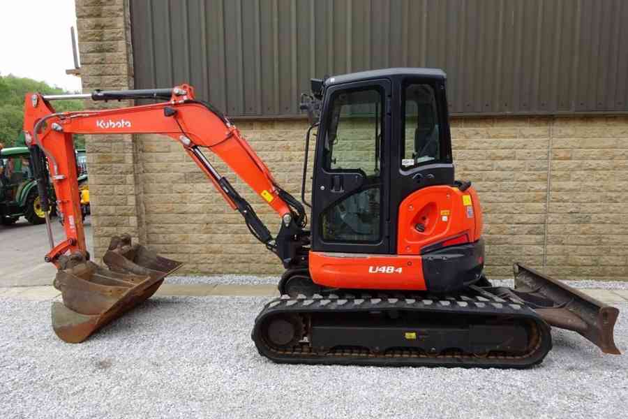  Kubota U48-3 Mini rýpadla - foto 5