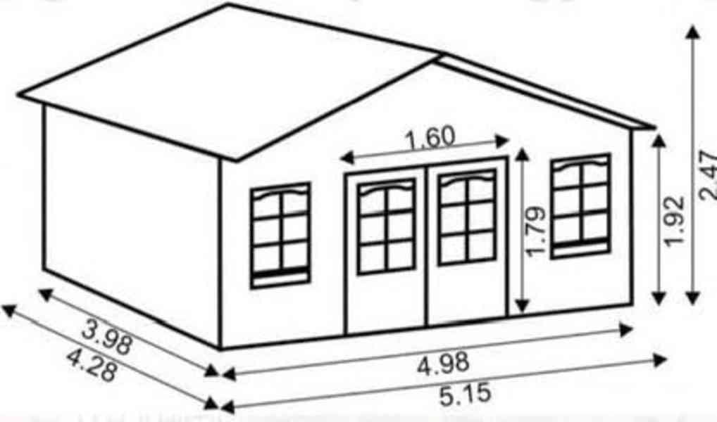 Zahradní domek 5x4 - foto 5
