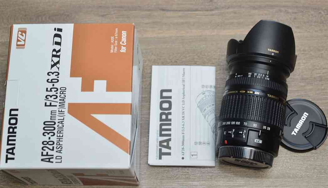 pro Canon -Tamron AF 28-300mm XR Di LD Macro IF VC - foto 3