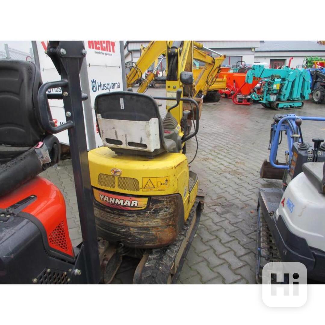 Minibagr Yanmar SV-08 800kg stahovací podvozek - foto 1