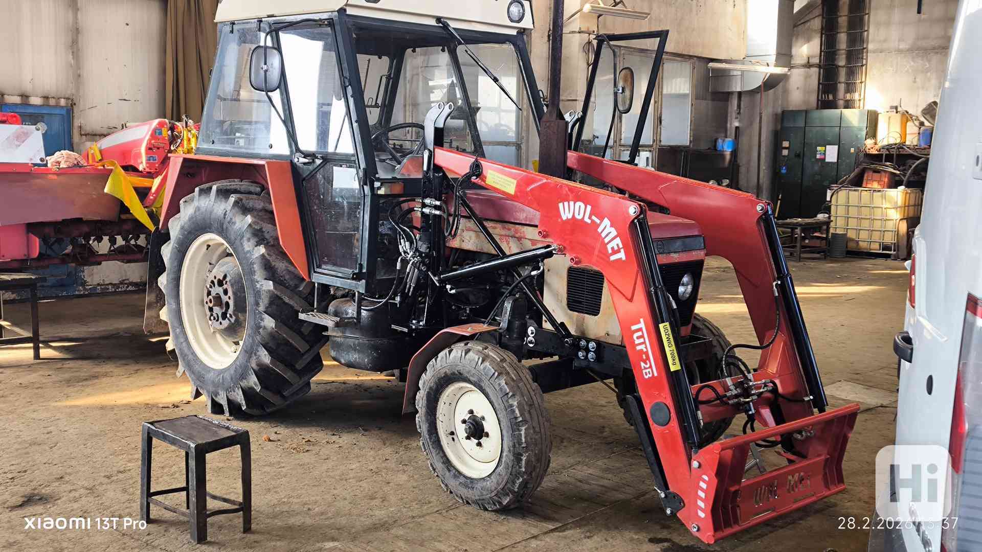Čelní nakladač na Zetor Uři. I. a II. - foto 1