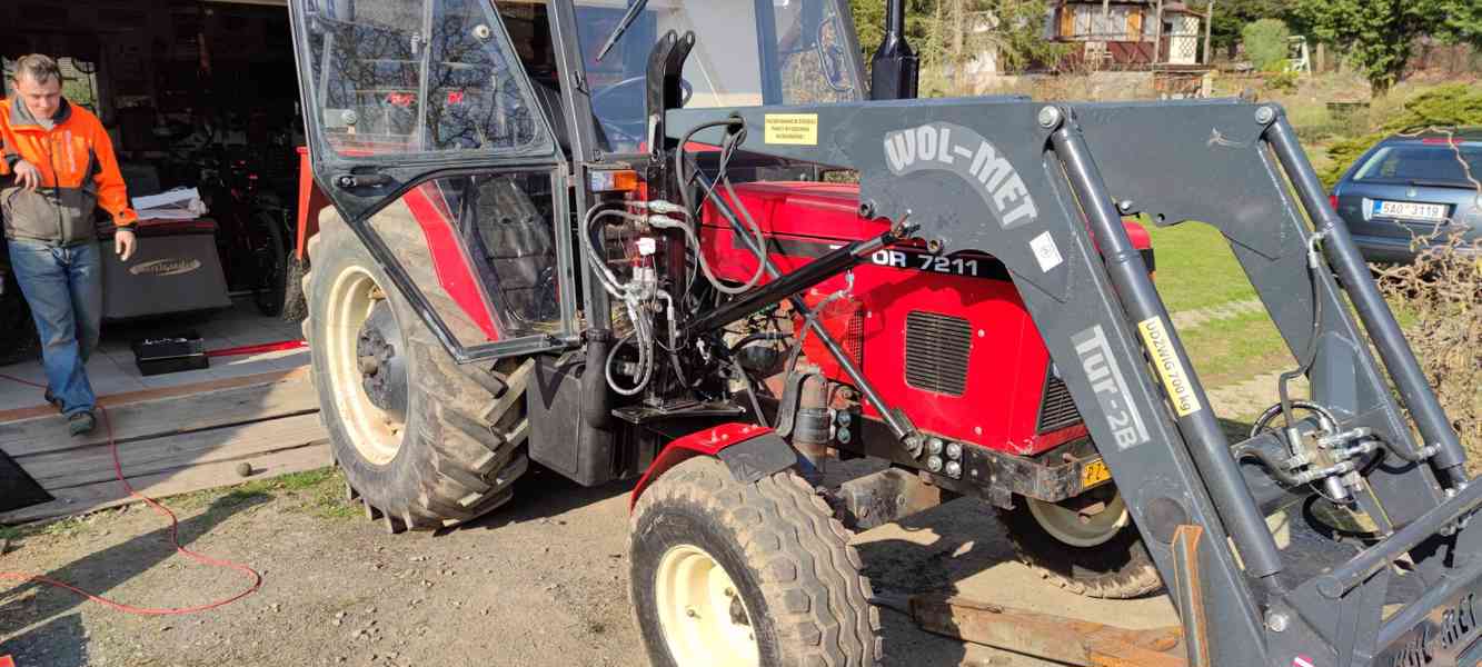 Čelní nakladač na Zetor Uři. I. a II. - foto 3