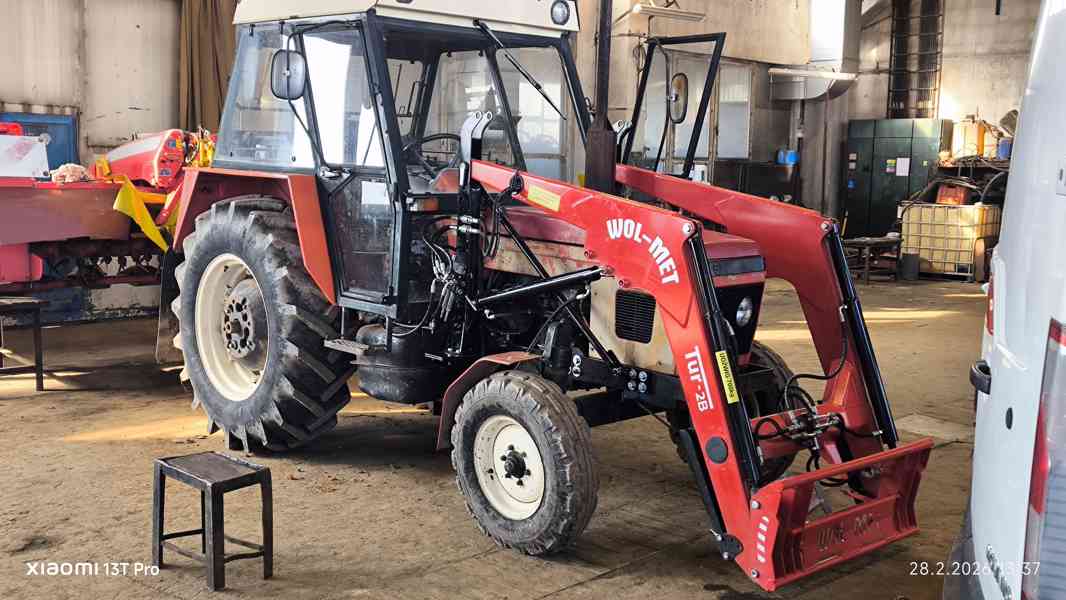 Čelní nakladač na Zetor Uři. I. a II. - foto 1