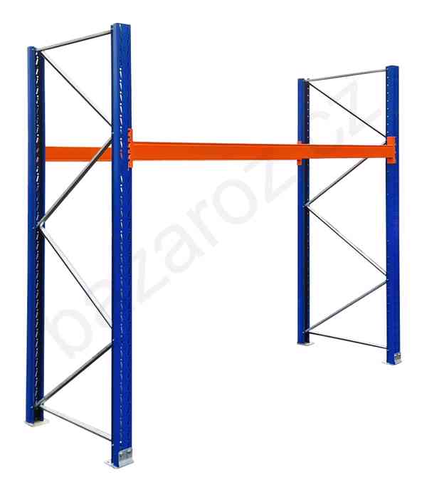 Paletové Regály Proman 1 patro bazar zp použité - foto 8