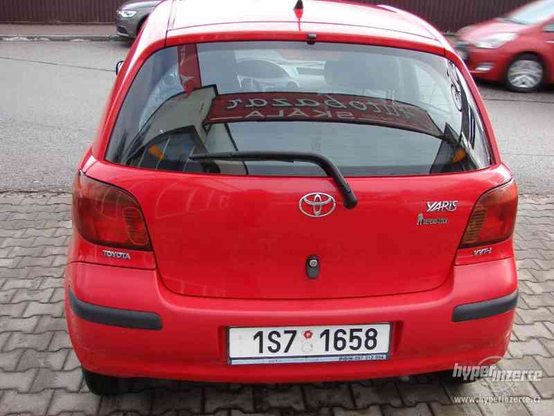 Toyota Yaris 1.0i r.v.2003 2.Maj.serv.kníž.Koup.ČR - foto 4
