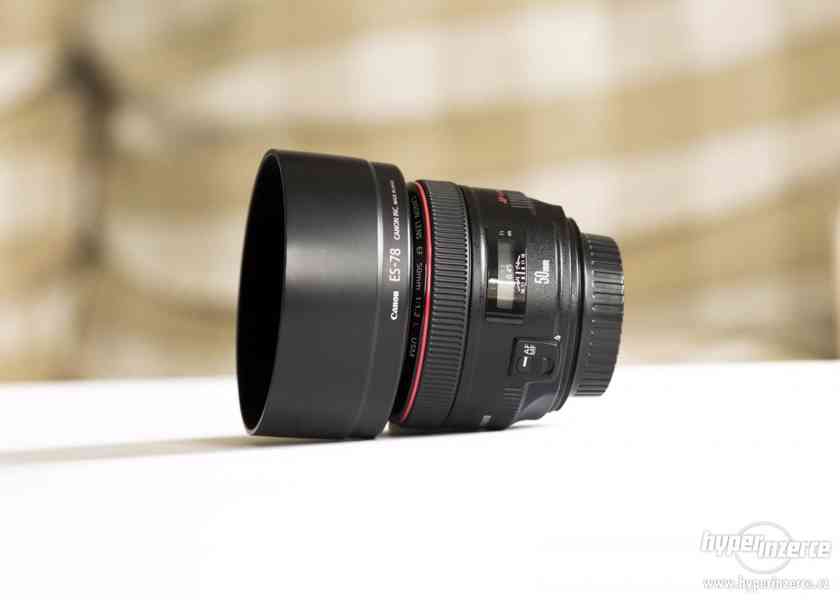 Canon EF 50mm f1.2L USM - Jako nový - foto 2