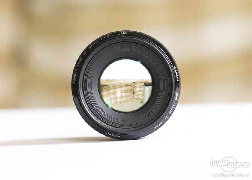 Canon EF 50mm f1.2L USM - Jako nový - foto 5