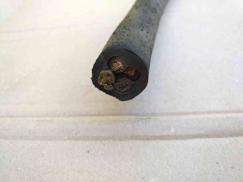 Průmyslový gumový kabel 4x10 - nabídka - foto 3
