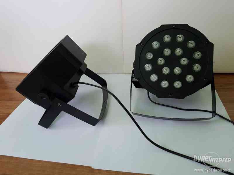 Světla 18 - 54 W RGB s DMX ovládáním - foto 3