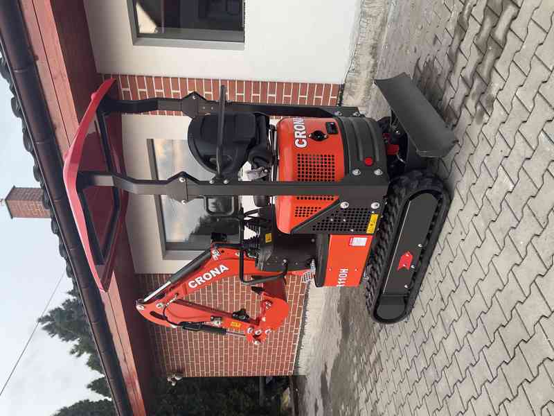 BAGR, MINIBAGR CR 11 OH, 1100 kg + lžíce 40 cm - foto 2