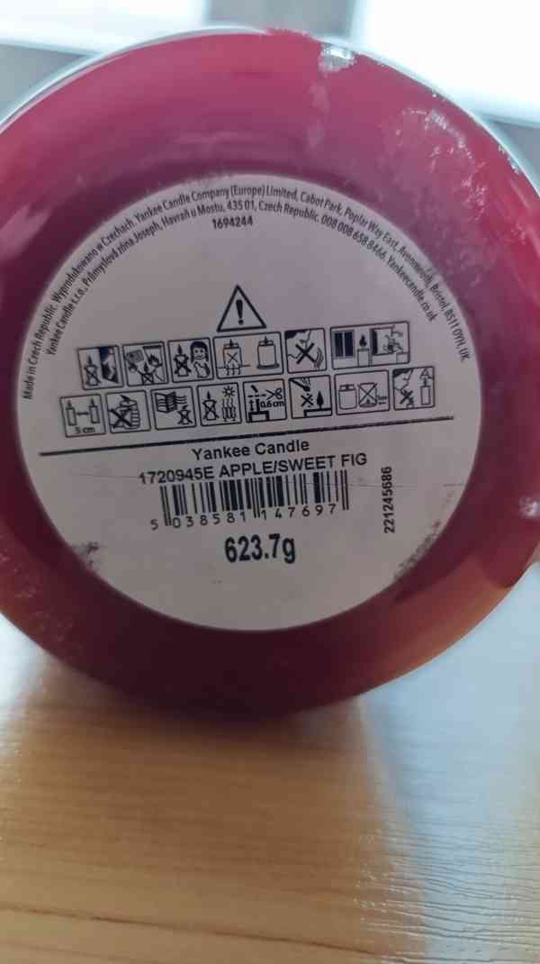 Yankee Candle Apple Sweet Fig 623g - foto 2