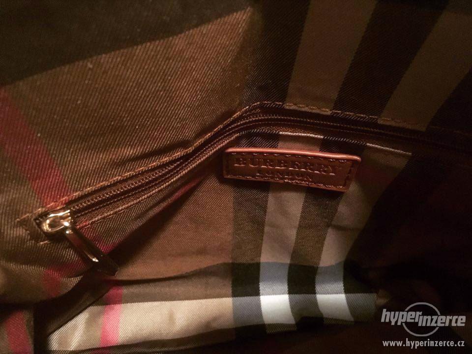 Burberry kabelka 4.16 hnědá bazar Hyperinzerce.cz