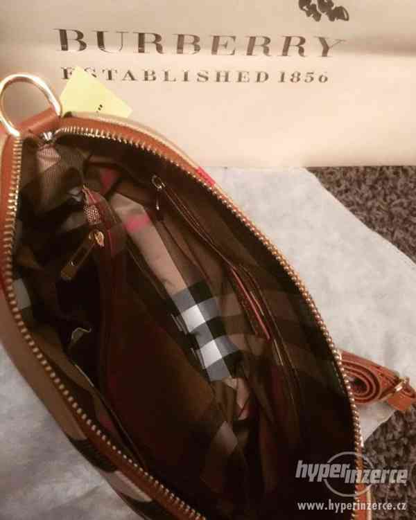 Burberry kabelka 4.16 hnědá bazar Hyperinzerce.cz