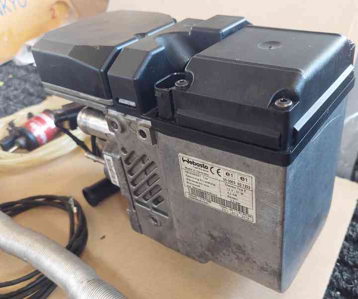 Webasto ThermoTop E (Benzin) 12V sada s DO+hodiny - foto 3