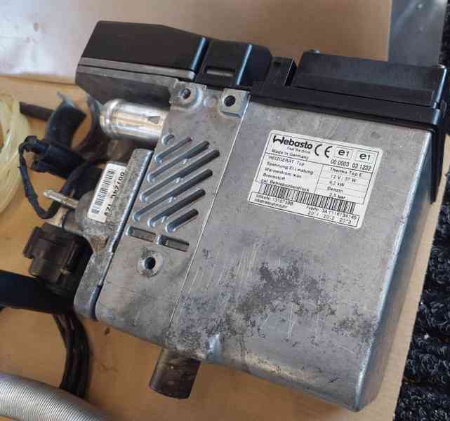 Webasto ThermoTop E (Benzin) 12V sada s DO+hodiny - foto 2