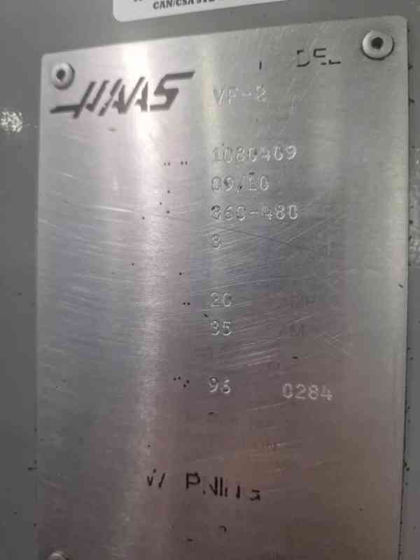 HAAS VF-2 CNC obráběcí centrum + 4. osa HRT-160 | 2010 - foto 3