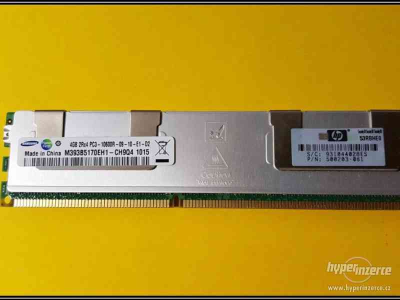 Paměť Samsung 4GB ECC DDR3 PC3-10600R 1333MHz 2Rx4 CH9Q4 - foto 1