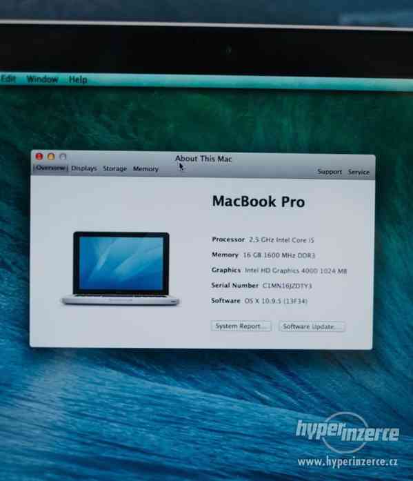Apple Macbook Pro 13" MID 2012 - foto 1