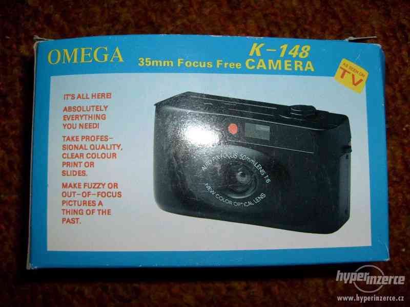 Jednorázový foťák OMEGA K-148 CAMERA. Možno koupit i 2 ks. - foto 2